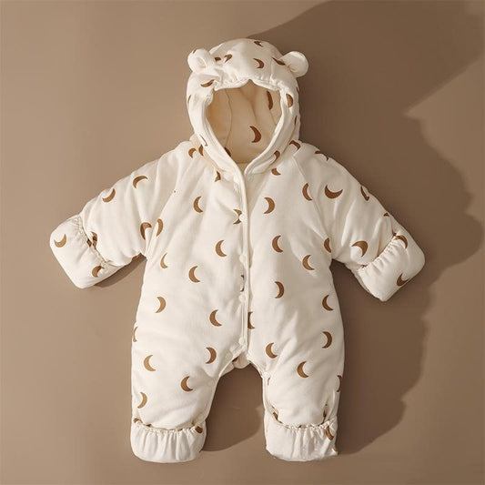 Baby Jumpsuit Cotton-padded Jacket Thickened Cotton Padded Coat