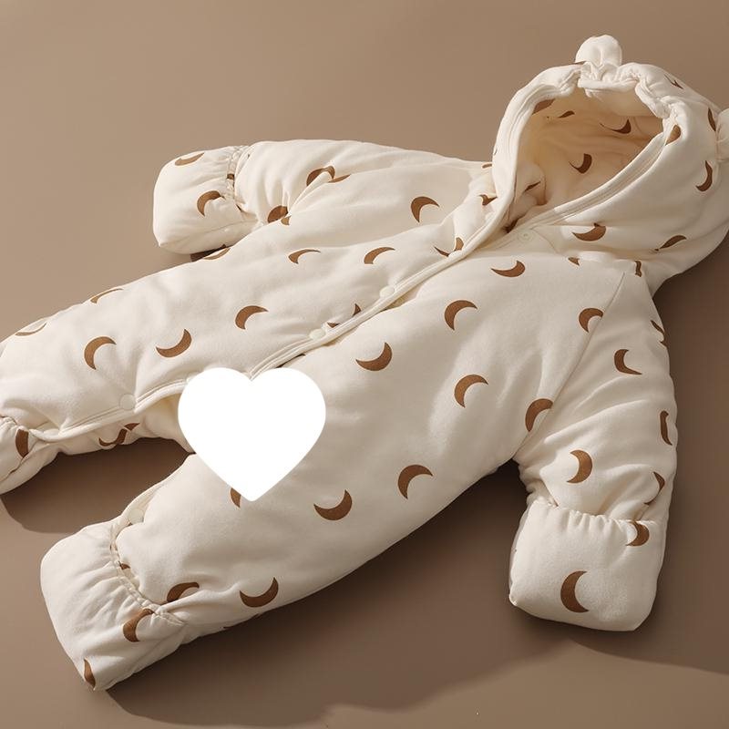 Baby Jumpsuit Cotton-padded Jacket Thickened Cotton Padded Coat