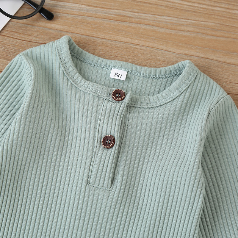 Spring and autumn wear long sleeve baby's fart coat