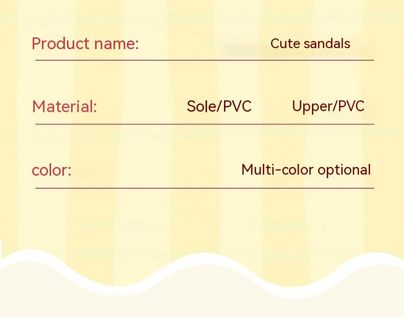 Indoor Children's Slippers Non-slip