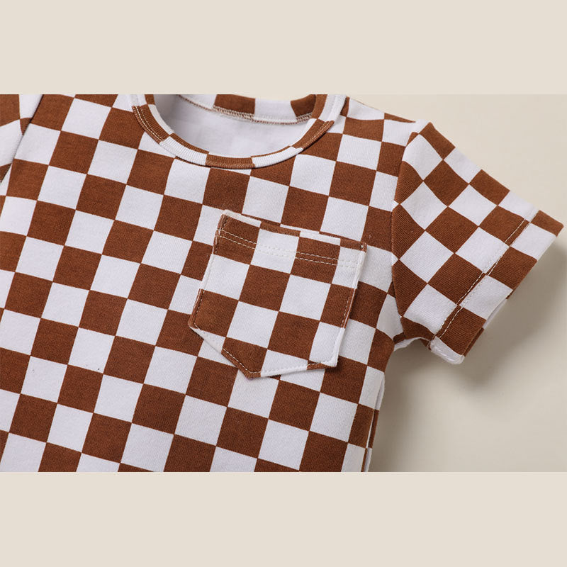 Two-piece Summer Baby Split Suit