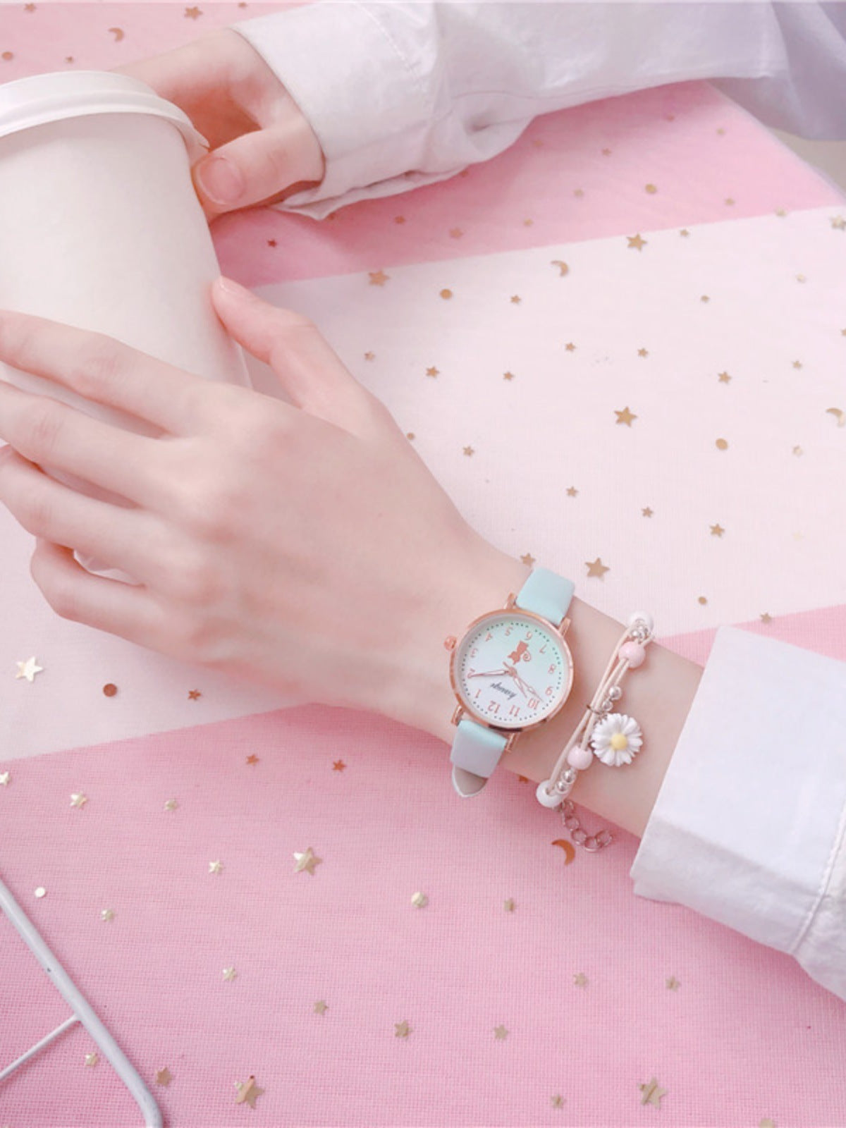 Korean-style Cute Girl Analog Children's Watch