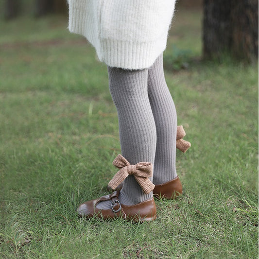 Children's Trendy Princess Bowknot Leggings