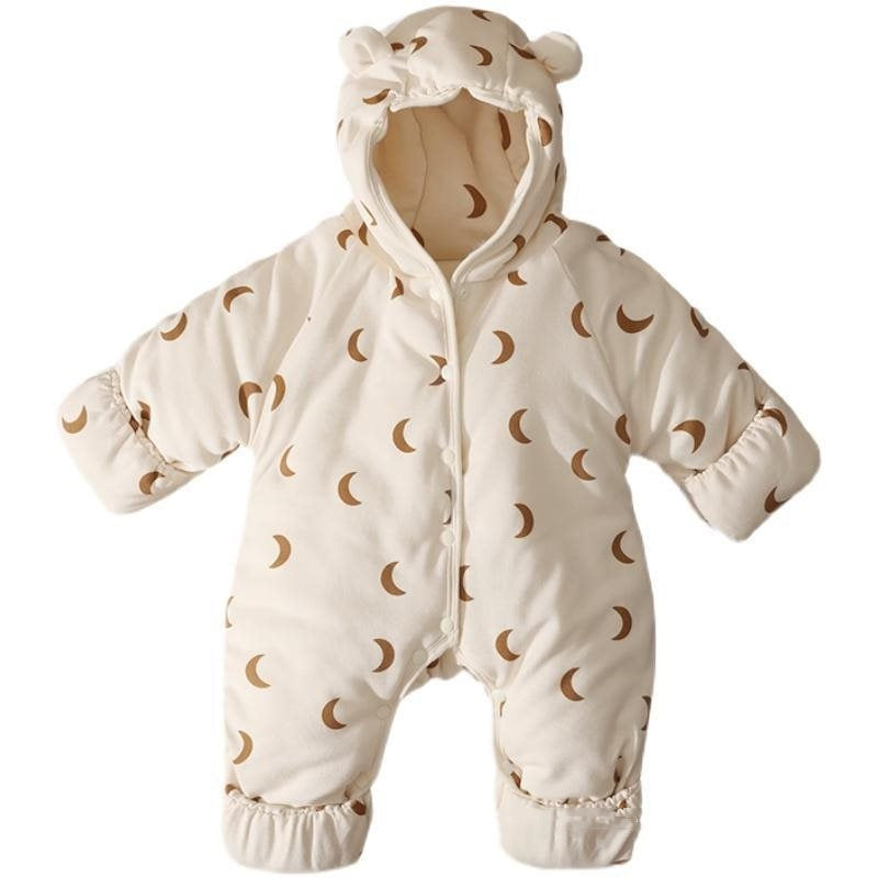 Baby Jumpsuit Cotton-padded Jacket Thickened Cotton Padded Coat
