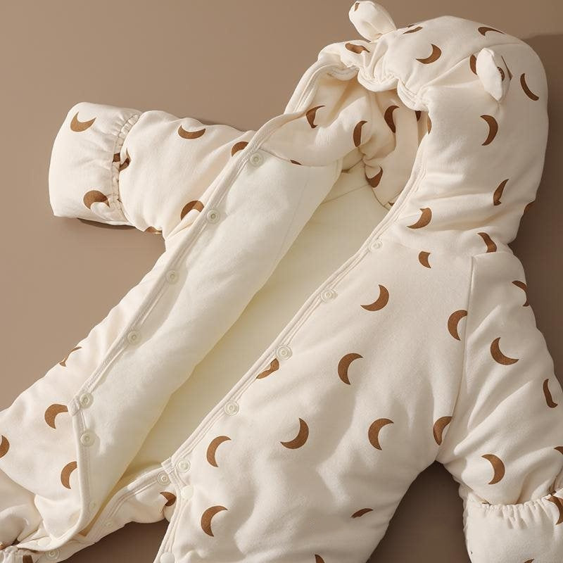 Baby Jumpsuit Cotton-padded Jacket Thickened Cotton Padded Coat