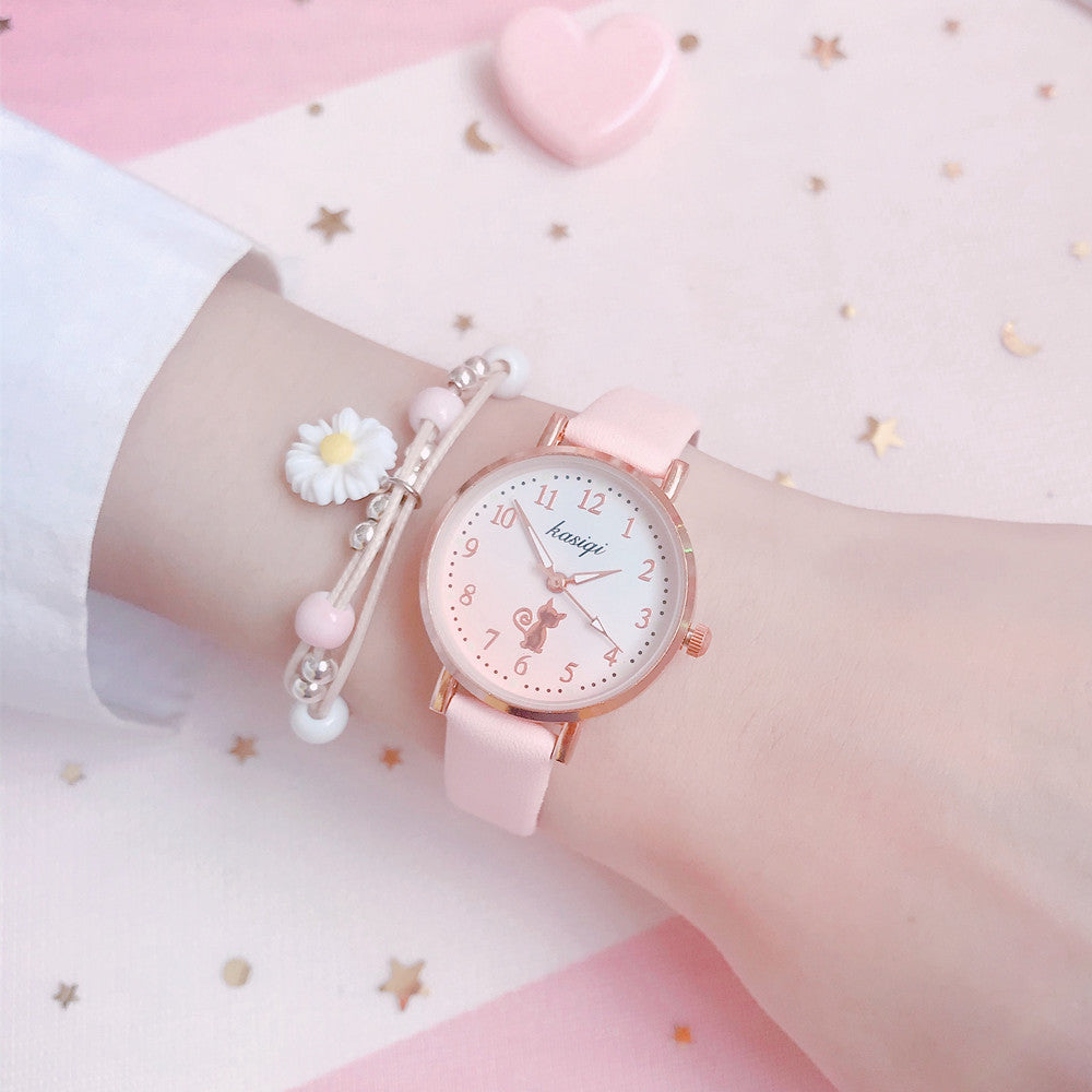 Korean-style Cute Girl Analog Children's Watch